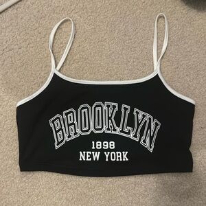 Brooklyn tank top crop Xs